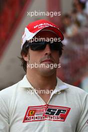 26.06.2010 Valencia, Spain,  Fernando Alonso (ESP), Scuderia Ferrari - Formula 1 World Championship, Rd 9, European Grand Prix, Saturday Practice