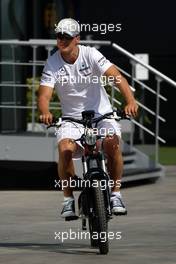 27.06.2010 Valencia, Spain,  Michael Schumacher (GER), Mercedes GP Petronas - Formula 1 World Championship, Rd 9, European Grand Prix, Sunday