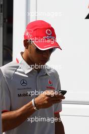 27.06.2010 Valencia, Spain,  Lewis Hamilton (GBR), McLaren Mercedes - Formula 1 World Championship, Rd 9, European Grand Prix, Sunday
