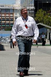 24.06.2010 Valencia, Spain,  Ross Brawn (GBR) Team Principal, Mercedes GP Petronas - Formula 1 World Championship, Rd 9, European Grand Prix, Thursday