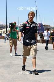 24.06.2010 Valencia, Spain,  Sebastian Vettel (GER), Red Bull Racing - Formula 1 World Championship, Rd 9, European Grand Prix, Thursday