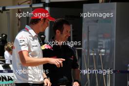 24.06.2010 Valencia, Spain,  Jenson Button (GBR), McLaren Mercedes - Formula 1 World Championship, Rd 9, European Grand Prix, Thursday