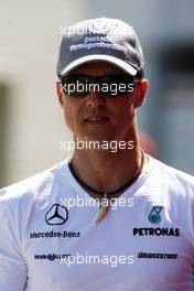 24.06.2010 Valencia, Spain,  Michael Schumacher (GER), Mercedes GP Petronas - Formula 1 World Championship, Rd 9, European Grand Prix, Thursday