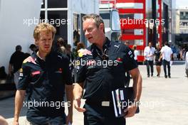 24.06.2010 Valencia, Spain,  Sebastian Vettel (GER), Red Bull Racing - Formula 1 World Championship, Rd 9, European Grand Prix, Thursday