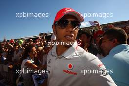 24.06.2010 Valencia, Spain,  Lewis Hamilton (GBR), McLaren Mercedes - Formula 1 World Championship, Rd 9, European Grand Prix, Thursday