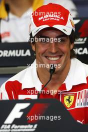 24.06.2010 Valencia, Spain,  Fernando Alonso (ESP), Scuderia Ferrari - Formula 1 World Championship, Rd 9, European Grand Prix, Thursday Press Conference