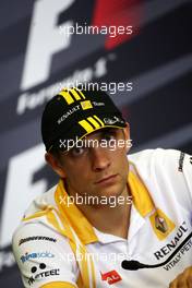 24.06.2010 Valencia, Spain,  Vitaly Petrov (RUS), Renault F1 Team - Formula 1 World Championship, Rd 9, European Grand Prix, Thursday Press Conference