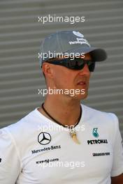 24.06.2010 Valencia, Spain,  Michael Schumacher (GER), Mercedes GP Petronas - Formula 1 World Championship, Rd 9, European Grand Prix, Thursday