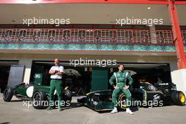24.06.2010 Valencia, Spain,  Lotus Type 12 and Lotus F1 Team, Mike Gascoyne (GBR), Lotus F1 Team, Chief Technical Officer, Jarno Trulli (ITA), Lotus F1 Team - Formula 1 World Championship, Rd 9, European Grand Prix, Thursday
