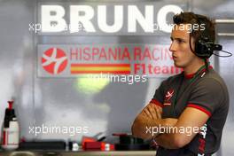 09.07.2010 Silverstone, England,  Christian Klien (AUT), test driver,  Hispania Racing F1 Team, HRT - Formula 1 World Championship, Rd 10, British Grand Prix, Friday Practice