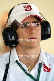 09.07.2010 Silverstone, England,  Esteban Gutierrez - Formula 1 World Championship, Rd 10, British Grand Prix, Friday Practice