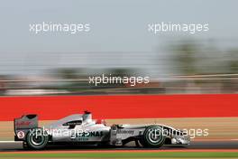 09.07.2010 Silverstone, England,  Michael Schumacher (GER), Mercedes GP  - Formula 1 World Championship, Rd 10, British Grand Prix, Friday Practice