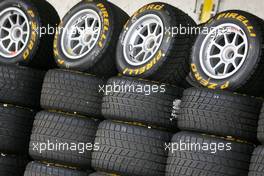 09.07.2010 Silverstone, England,  Pirelli tyres - Formula 1 World Championship, Rd 10, British Grand Prix, Friday