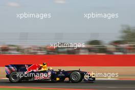 09.07.2010 Silverstone, England,  Mark Webber (AUS), Red Bull Racing  - Formula 1 World Championship, Rd 10, British Grand Prix, Friday Practice