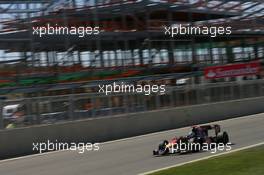 09.07.2010 Silverstone, England,  Sébastien Buemi (SUI), Scuderia Toro Rosso, STR05 - Formula 1 World Championship, Rd 10, British Grand Prix, Friday Practice