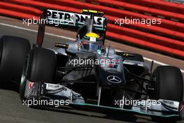 09.07.2010 Silverstone, England,  Nico Rosberg (GER), Mercedes GP Petronas - Formula 1 World Championship, Rd 10, British Grand Prix, Friday Practice