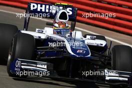 09.07.2010 Silverstone, England,  Nico Hulkenberg (GER), Williams F1 Team - Formula 1 World Championship, Rd 10, British Grand Prix, Friday Practice