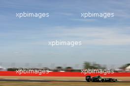 09.07.2010 Silverstone, England,  Heikki Kovalainen (FIN), Lotus F1 Team  - Formula 1 World Championship, Rd 10, British Grand Prix, Friday Practice