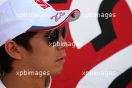 11.07.2010 Silverstone, England,  Kamui Kobayashi (JAP), BMW Sauber F1 Team  - Formula 1 World Championship, Rd 10, British Grand Prix, Sunday Pre-Race Grid