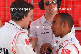 11.07.2010 Silverstone, England,  Lewis Hamilton (GBR), McLaren Mercedes  - Formula 1 World Championship, Rd 10, British Grand Prix, Sunday Pre-Race Grid