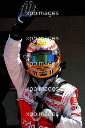 11.07.2010 Silverstone, England,  Lewis Hamilton (GBR), McLaren Mercedes - Formula 1 World Championship, Rd 10, British Grand Prix, Sunday Podium