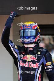 11.07.2010 Silverstone, England,  Mark Webber (AUS), Red Bull Racing wins the race - Formula 1 World Championship, Rd 10, British Grand Prix, Sunday Podium