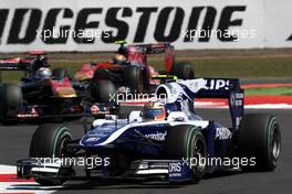 11.07.2010 Silverstone, England,  Nico Hulkenberg (GER), Williams F1 Team - Formula 1 World Championship, Rd 10, British Grand Prix, Sunday Race