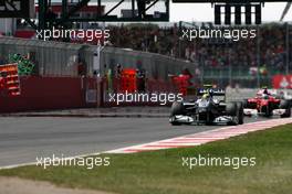 11.07.2010 Silverstone, England,  Nico Rosberg (GER), Mercedes GP  - Formula 1 World Championship, Rd 10, British Grand Prix, Sunday Race
