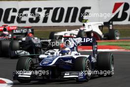 11.07.2010 Silverstone, England,  Rubens Barrichello (BRA), Williams F1 Team - Formula 1 World Championship, Rd 10, British Grand Prix, Sunday Race