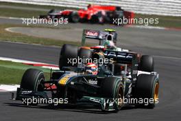 11.07.2010 Silverstone, England,  Jarno Trulli (ITA), Lotus F1 Team, T127 - Formula 1 World Championship, Rd 10, British Grand Prix, Sunday Race