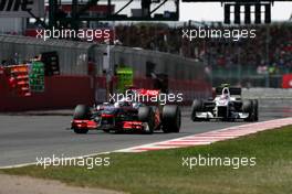 11.07.2010 Silverstone, England,  Jenson Button (GBR), McLaren Mercedes  - Formula 1 World Championship, Rd 10, British Grand Prix, Sunday Race