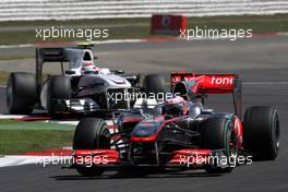 11.07.2010 Silverstone, England,  Jenson Button (GBR), McLaren Mercedes - Formula 1 World Championship, Rd 10, British Grand Prix, Sunday Race