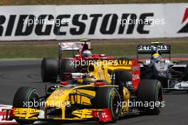11.07.2010 Silverstone, England,  Robert Kubica (POL), Renault F1 Team - Formula 1 World Championship, Rd 10, British Grand Prix, Sunday Race