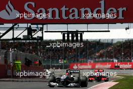 11.07.2010 Silverstone, England,  Michael Schumacher (GER), Mercedes GP  - Formula 1 World Championship, Rd 10, British Grand Prix, Sunday Race
