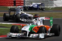 11.07.2010 Silverstone, England,  Adrian Sutil (GER), Force India F1 Team, VJM-02 - Formula 1 World Championship, Rd 10, British Grand Prix, Sunday Race