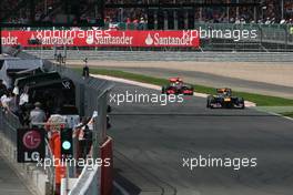 11.07.2010 Silverstone, England,  Mark Webber (AUS), Red Bull Racing  - Formula 1 World Championship, Rd 10, British Grand Prix, Sunday Race