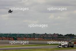 10.07.2010 Silverstone, England,  Pedro de la Rosa (ESP), BMW Sauber F1 Team  - Formula 1 World Championship, Rd 10, British Grand Prix, Saturday Practice
