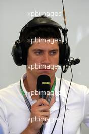 10.07.2010 Silverstone, England,  Vernon Kay (GBR) Radio presenter - Formula 1 World Championship, Rd 10, British Grand Prix, Saturday Practice