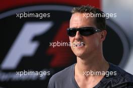 10.07.2010 Silverstone, England,  Michael Schumacher (GER), Mercedes GP  - Formula 1 World Championship, Rd 10, British Grand Prix, Saturday