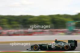 Jarno Trulli (ITA), Lotus F1 Team  - Formula 1 World Championship, Rd 10, British Grand Prix, Saturday Practice
