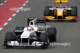 10.07.2010 Silverstone, England,  Kamui Kobayashi (JAP), BMW Sauber F1 Team - Formula 1 World Championship, Rd 10, British Grand Prix, Saturday Practice