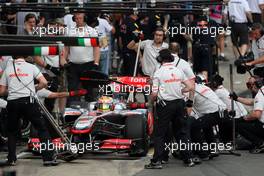 10.07.2010 Silverstone, England,  Lewis Hamilton (GBR), McLaren Mercedes - Formula 1 World Championship, Rd 10, British Grand Prix, Saturday Practice