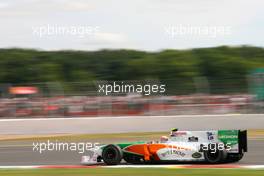 10.07.2010 Silverstone, England,  Vitantonio Liuzzi (ITA), Force India F1 Team  - Formula 1 World Championship, Rd 10, British Grand Prix, Saturday Practice