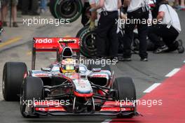 10.07.2010 Silverstone, England,  Lewis Hamilton (GBR), McLaren Mercedes - Formula 1 World Championship, Rd 10, British Grand Prix, Saturday Practice