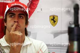 10.07.2010 Silverstone, England,  Fernando Alonso (ESP), Scuderia Ferrari - Formula 1 World Championship, Rd 10, British Grand Prix, Saturday Practice