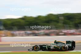 10.07.2010 Silverstone, England,  Heikki Kovalainen (FIN), Lotus F1 Team  - Formula 1 World Championship, Rd 10, British Grand Prix, Saturday Practice