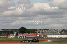 10.07.2010 Silverstone, England,  Nico Rosberg (GER), Mercedes GP  - Formula 1 World Championship, Rd 10, British Grand Prix, Saturday Practice