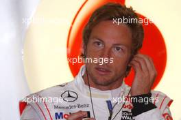 10.07.2010 Silverstone, England,  Jenson Button (GBR), McLaren Mercedes  - Formula 1 World Championship, Rd 10, British Grand Prix, Saturday Practice