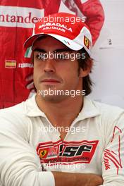 10.07.2010 Silverstone, England,  Fernando Alonso (ESP), Scuderia Ferrari - Formula 1 World Championship, Rd 10, British Grand Prix, Saturday Practice