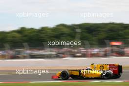 10.07.2010 Silverstone, England,  Vitaly Petrov (RUS), Renault F1 Team  - Formula 1 World Championship, Rd 10, British Grand Prix, Saturday Practice